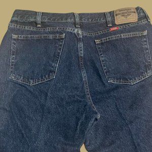 Wrangler® Five Star Premium Denim Flex for Comfort Relaxed Fit Jean in Stone W38